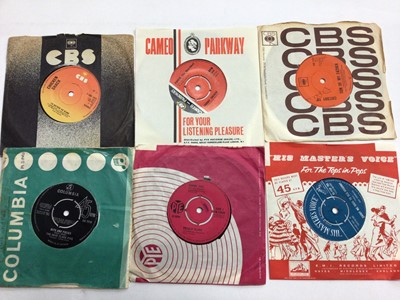 Lot 2295 - Single records (approx 230), including Crazy Elephant, Chubby Checker, Ray Charles (includes EP's), Joe Cocker, Cookies, Sam Cooke, Arthur Conley, Cream, Cascades, Jess Conrad, Freddy Cannon and Ji...