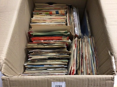 Lot 2295 - Single records (approx 230), including Crazy Elephant, Chubby Checker, Ray Charles (includes EP's), Joe Cocker, Cookies, Sam Cooke, Arthur Conley, Cream, Cascades, Jess Conrad, Freddy Cannon and Ji...