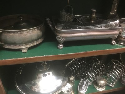 Lot 281 - Collection of silver plate