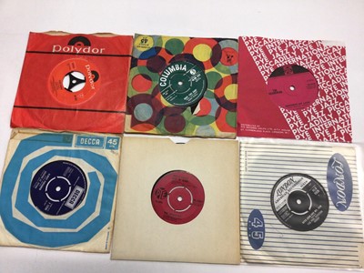 Lot 2296 - Single records (approx 200) including Mitch Ryder, Rockin Berries, Bobby Ryder, Cliff Richard (also EP's), Paul and Barry Ryan, Dave Sampson, Sam & Dave, Crispian St Peters, Searchers and Johnny Sc...