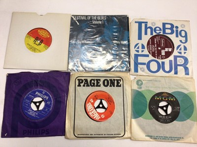 Lot 2298 - Single records (approx 400) including Screaming Lord Such, Frankie Vaughan Cold, Cold Shower & Stevie Wonder, Yesterme, Yesteryou, Yesterday, Jack the Ripper and others