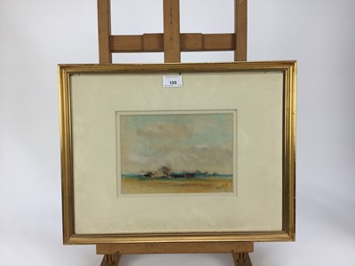 Lot 155 - Hercules Brabazon Brabazon (1821-1906) chalk, landscape, signed, glazed frame