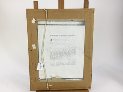 Lot 155 - Hercules Brabazon Brabazon (1821-1906) chalk, landscape, signed, glazed frame