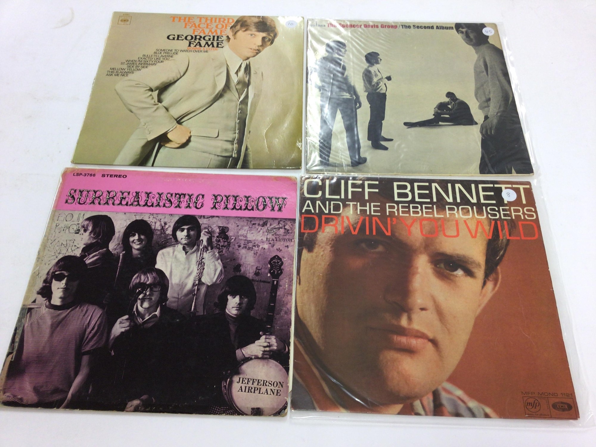 Lot 2304 - Box of approx 85 LP records including Cliff