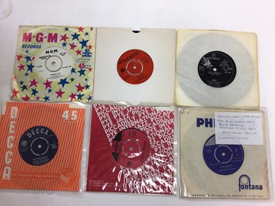 Lot 2312 - Single records, Sharon Tandy, 584219, 584124, Count Five, Pye Int. 25393, Daddy Lindbergh, DB8138, Howie Casey and The Seniors, TF403, Owen Gray, WIP6000, Jimmy Hughes, WI-4006, Andy Foray (F12733...