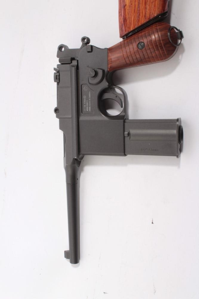 Lot 1079 Airsoft Pistol KWC M712 Mauser broom