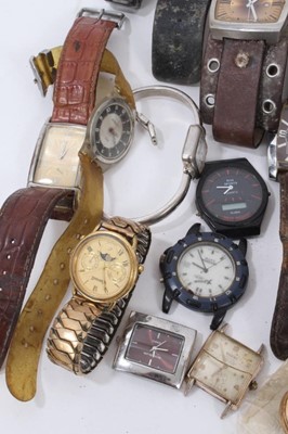 Lot 171 - Large collection of wristwatches to include Accurist, Zeon and others (1 box)