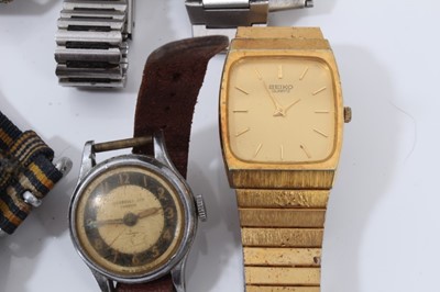 Lot 177 - Collection of ten vintage wristwatches to include Seiko, Envoy and Citizen