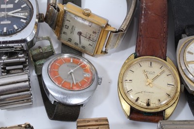 Lot 178 - Collection of fourteen vintage wristwatches to include Aviva, Timex, and Timor