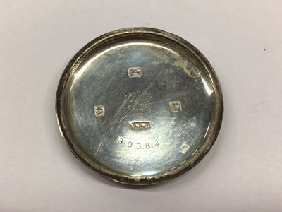 Lot 181 - First World War Officer's silver Waltham trench wristwatch