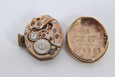 Lot 200 - 1950s 9ct gold ladies Tudor Royal wristwatch