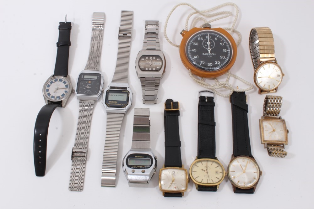 Lot 219 - Collection of ten wristwatches to include