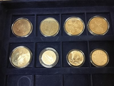 Lot 447 - World - Mixed silver coinage to include Australia 'Kookaburra' Dollar 1997, Canada 'Maple Leaf 1997, G.B. 'Britannia' 1997 British Trade Dollar 1902B AVF, United States 'Eagle' 1997 and others (14...