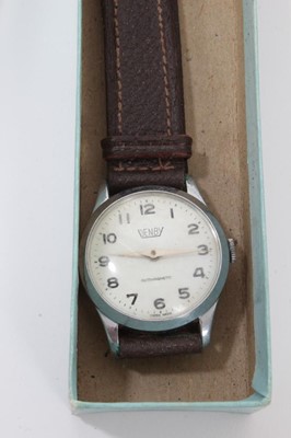 Lot 225 - Collection of vintage gentleman's new old stock wristwatches in original boxes to include Ingersoll Triumph, Smiths Empire, Guildhall, Denby and others (7)