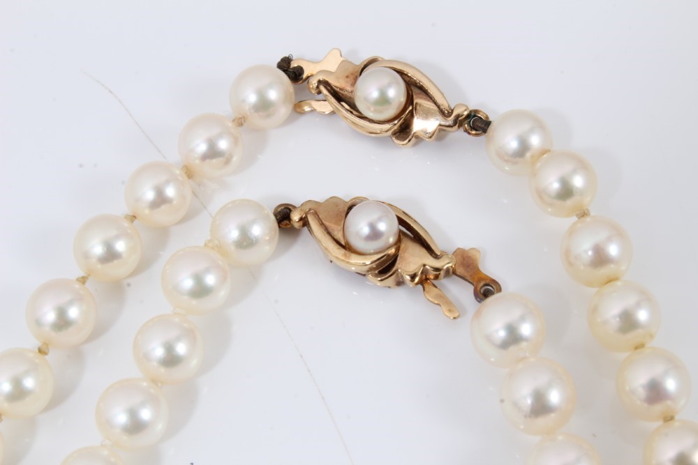 Mikimoto clasp clearance designs