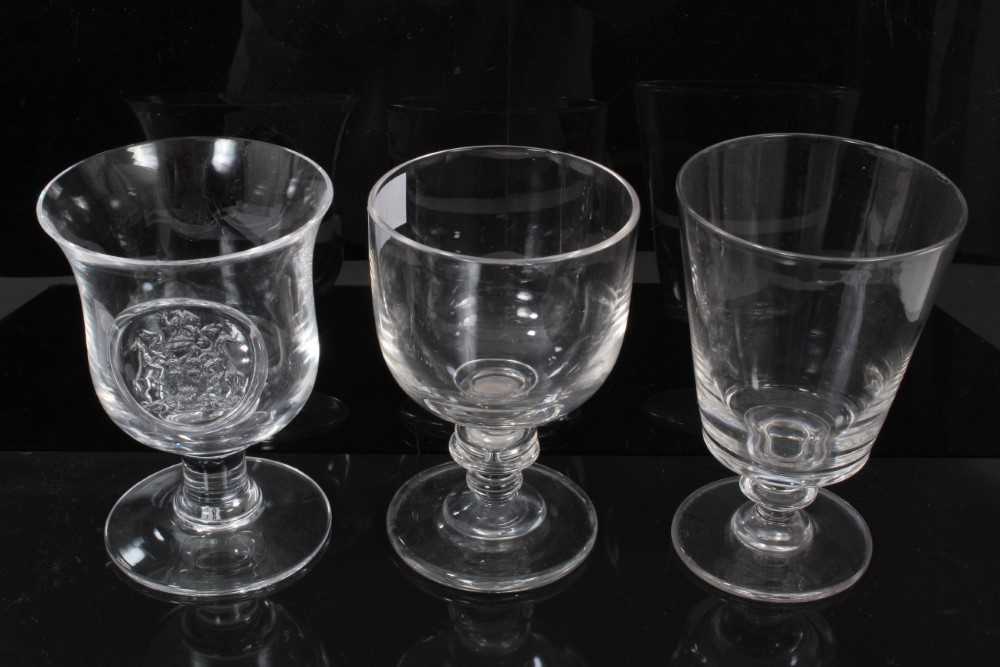 Lot 147 - Three 18th century glasses