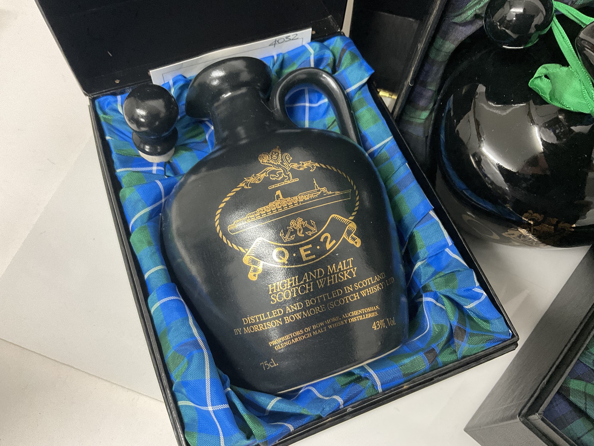 Lot 16 Whisky three bottles, QE2 Single Malt