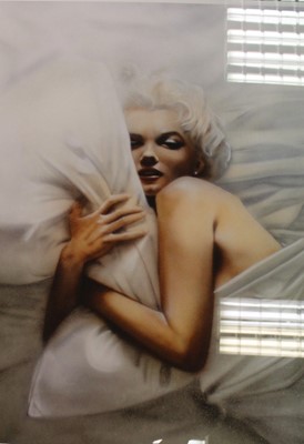 Lot 2627 - Paul Karslake limited edition giclee print of Marilyn Monroe, signed and numbered 7/95
