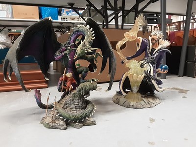 Lot 1284 - Collection of Enchantica dragons