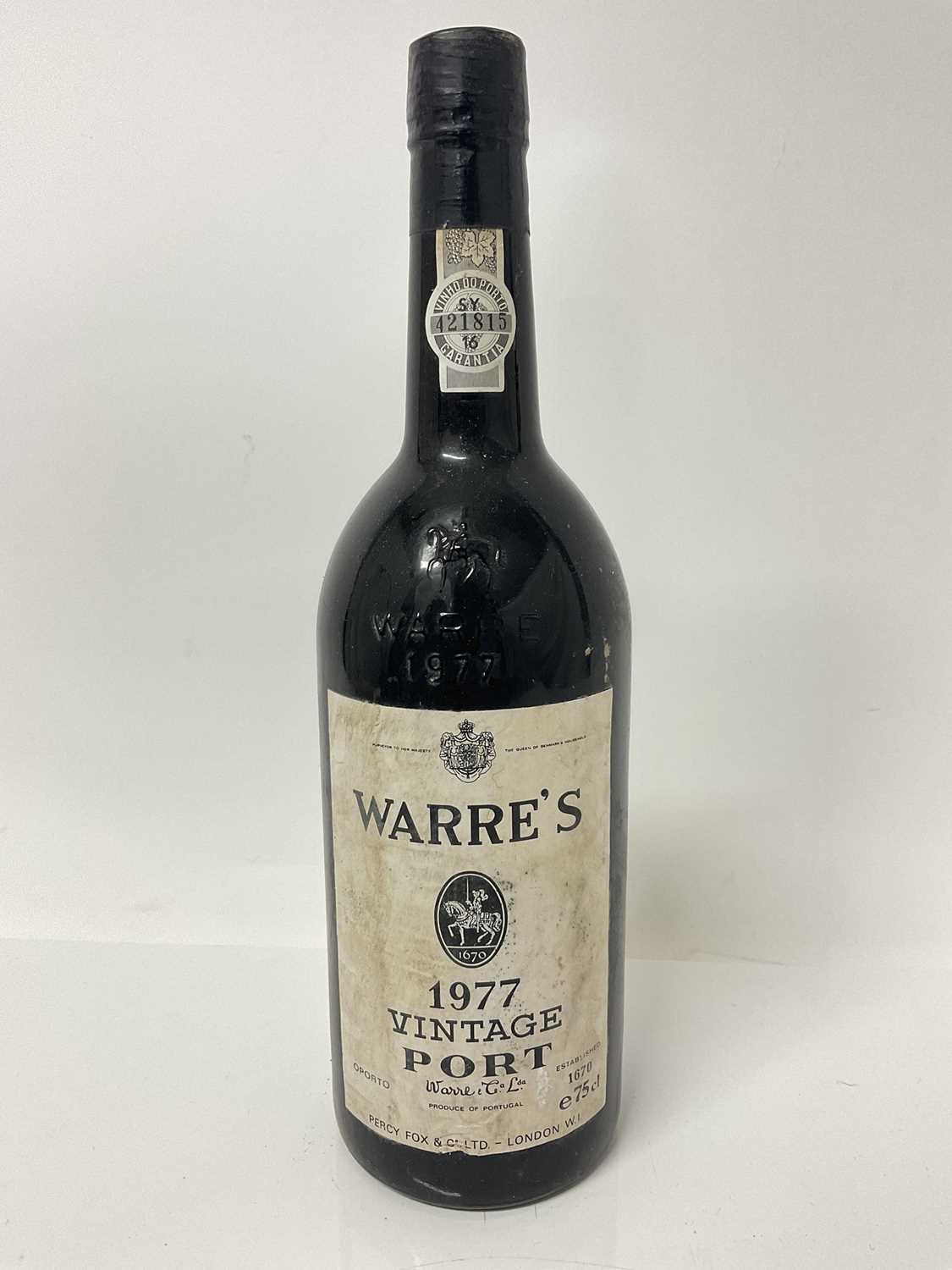 Lot 7 - Port - one bottle, Warre's 1977