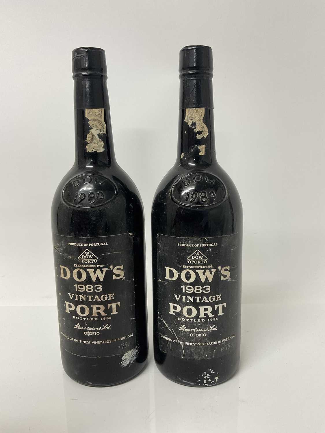 Lot 8 - Port - two bottles, Dow's 1983