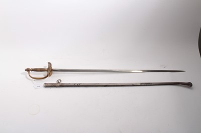 Lot 1036 - 19th century French Court sword