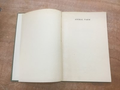 Lot 1702 - George Orwell: Animal Farm, first edition, May 1945, pub. by Martin Secker and Warburg Ltd, London, dust wrapper