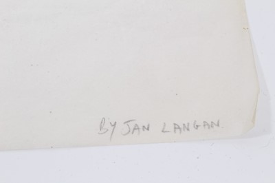 Lot 374 - Jan Langan, two fashion designs