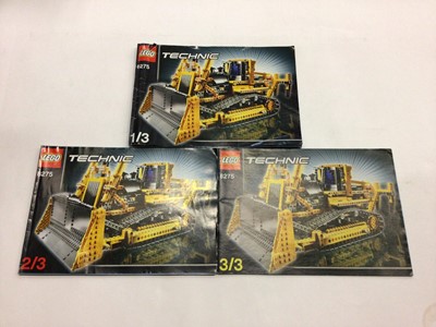 Lot 1758 - Lego Technic 8275 motorised bulldozer, with remote control and instructions, boxed