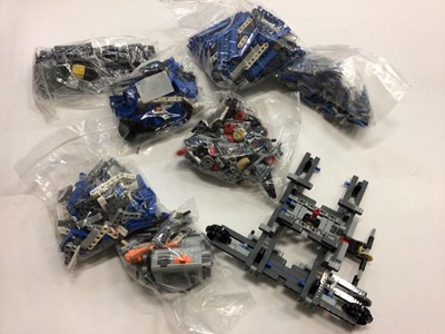 Lot 1759 - Lego Technic 42042 Crawler Crane with motorised rotating, driving and crane operations and  instructions, boxed