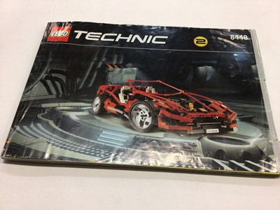 Lot 1762 - Lego Technic 8448 Super Street Sensation car, with instructions, boxed