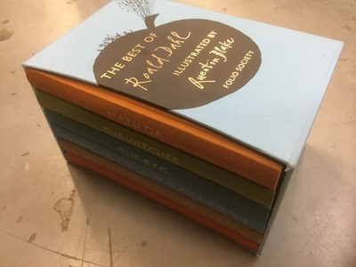 Lot 1667 - Books - Folio Society, The Best of Roald Dahl, 6 volume case in slip case