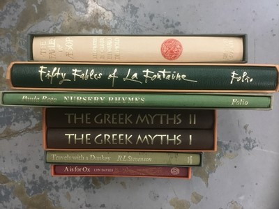 Lot 1669 - Books - Folio Society, The Greek Myths, 2 volume set in slip case, together with