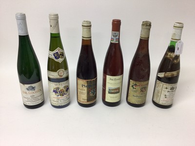 Lot 45 - Eighteen bottles of mostly German vintage white wines, including Riesling and Gewurtztraminer