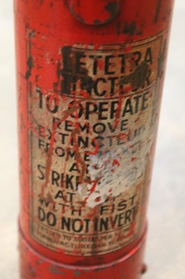 Lot 2632 - George VI fire extinguisher