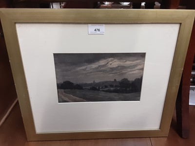 Lot 476 - Three 19th century watercolour landscapes