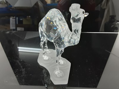 Lot 1249 - Swarovski crystal African Wildlife model - Camel