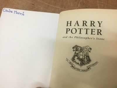 Lot 1726 - Harry Potter books