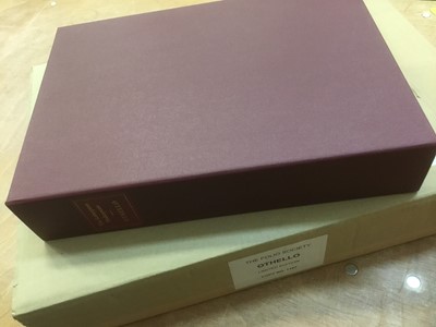 Lot 1659 - Special limited edition Folio Society edition of Othello, numbered 1107 from an edition of 3750, in mint boxed condition