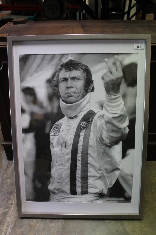 Lot 2049 - Steve McQueen Le Mans Black and White