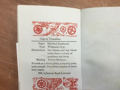 Lot 1688 - Large collection of private press and similar books