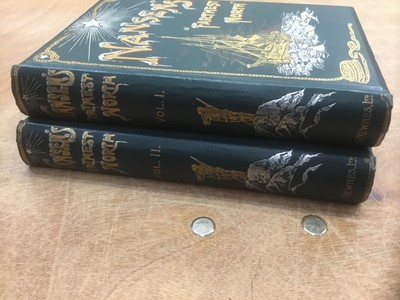 Lot 1692 - Fridtjof Nansen's "Farthest North" the Norwegian Polar Expedition 1893-1896, bright pictorial cloth, London 1898 (2)