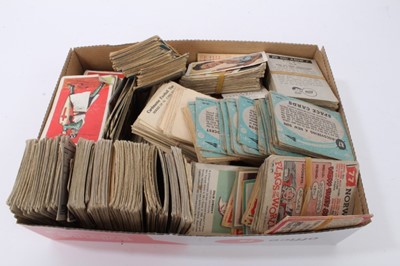 Lot 1396 - Selection of trade cards including A&BC from Football, Beatles etc