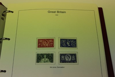 Lot 1389 - Stamps - GB collection mint and used in albums, covers, Millennium collection, Olympics, early issues including 1840 1d Black (x3)