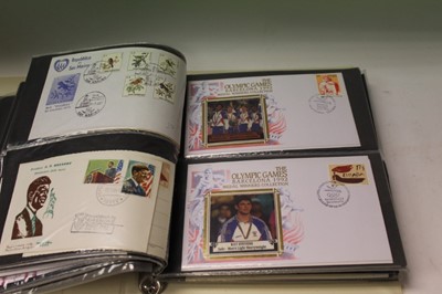 Lot 1355 - Stamps selection of Commonwealth and World First Day Cover's housed in albums mostly Queen Elizabeth II period ideal for thematic collection (qty)