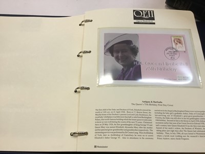 Lot 1356 - Stamps and coin covers to include some silver issues.  A selection of Royal Commemoratives including The Queen Elizabeth Collection, Golden Jubilee, Golden Wedding, The Royal Family and others..