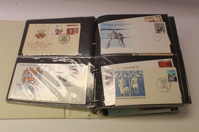 Lot 1350 - Australia collection of mostly illustrated FDCs and event covers mostly QEII in 3 albums plus one other album of world covers including Hong Kong (4)