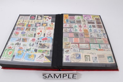 Lot 1368 - Stamps world selection in albums and stock books, strong in thematic issues (2 boxes)