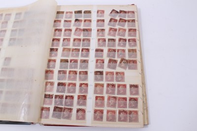Lot 1370 - Stamps G.B. collection housed in light house albums including 1840 1d black, 1d plates, 1/2d bantams, surface printed etc plus duplicated stock books