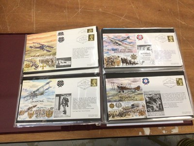 Lot 1374 - Stamps The Great War 1914-18 signed RAF covers.  The History of World War II cover and stamps, Royal events and others (qty)